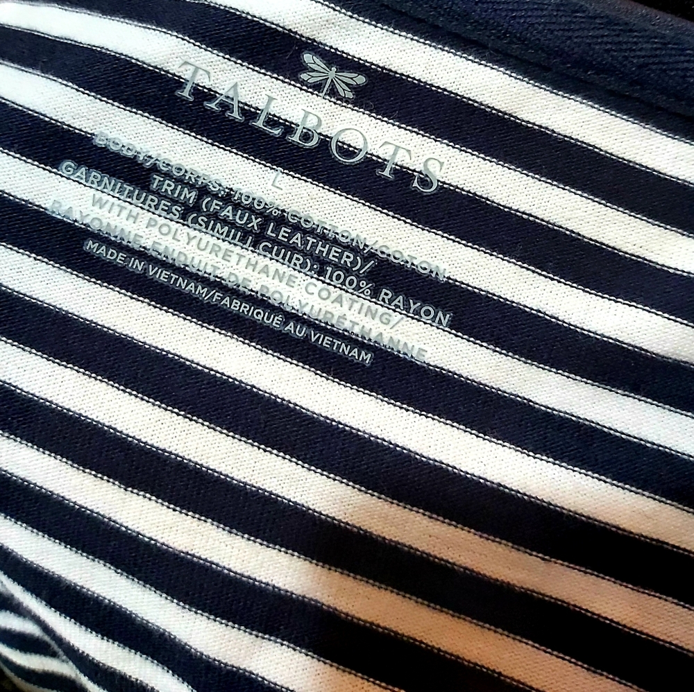 Talbots Striped Top - Picture 6 of 6